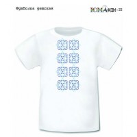 Детская футболка для вышивки фдм-22